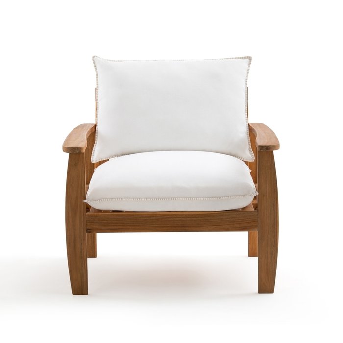 Кресло садовое из акации Nellia бежевого цвета - купить Садовые кресла по цене 33427.0