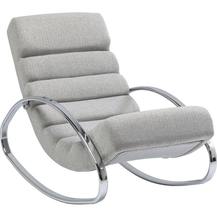 Кресло-качалка Manhattan серого цвета - купить Интерьерные кресла по цене 58790.0