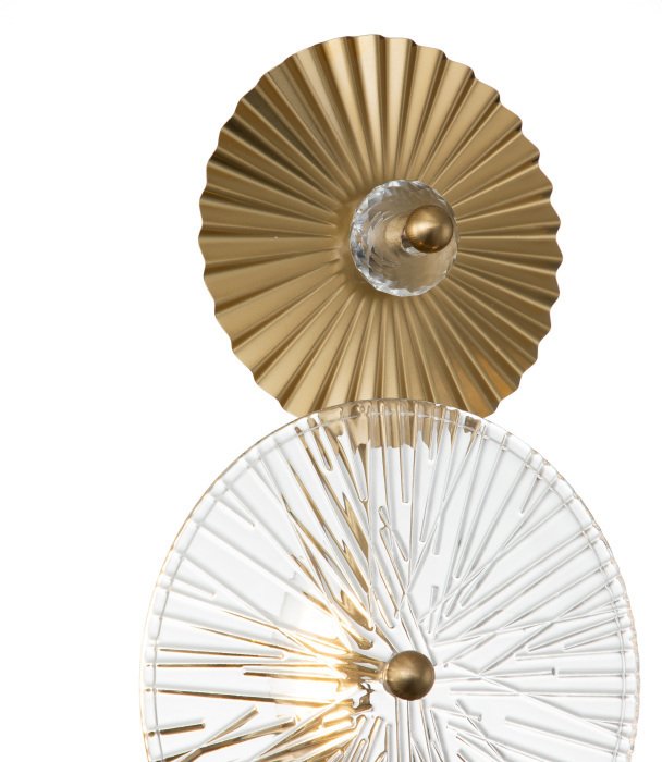 Бра (12021/A/1W Brass) Indigo Miele V000022 - лучшие Бра и настенные светильники в INMYROOM Бра (12021/A/1W Brass) Indigo Miele V000022 - лучшие Бра и настенные светильники в INMYROOM