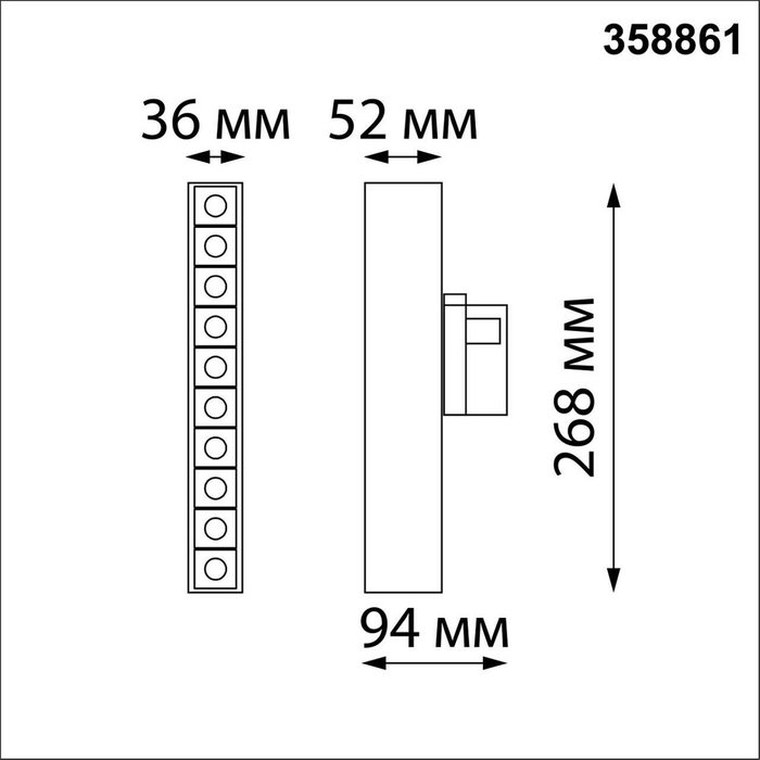 Накладной светильник Iter 358861 - лучшие Накладные споты в INMYROOM Накладной светильник Iter 358861 - лучшие Накладные споты в INMYROOM