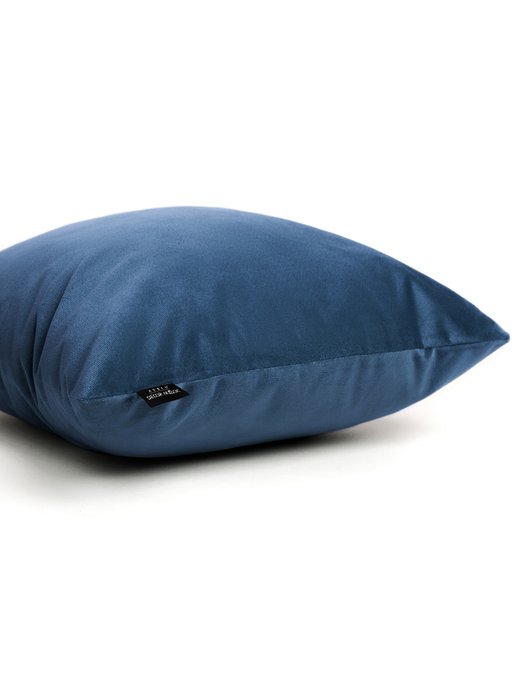 Декоративная подушка Bingo 45х45 темно-синего цвета - купить Декоративные подушки по цене 1002.0