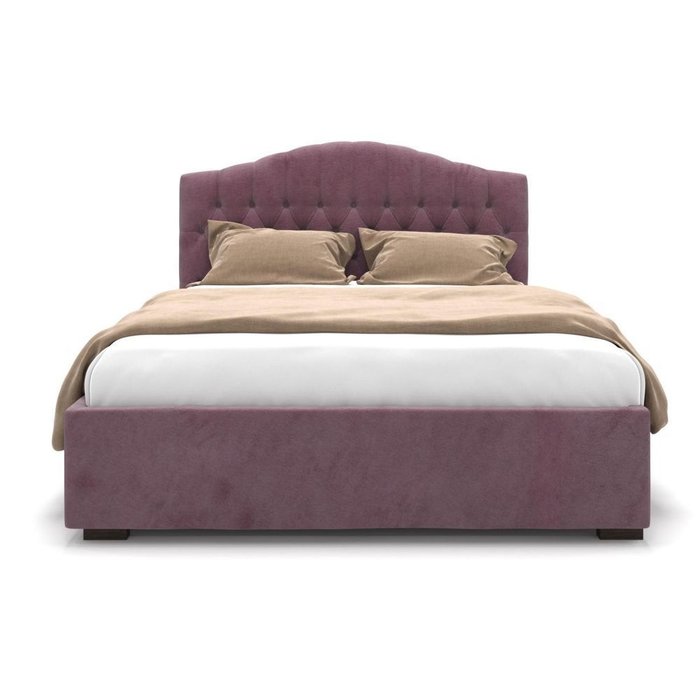 Кровать Hannah сиреневая 140х200 - лучшие Кровати для спальни в INMYROOM