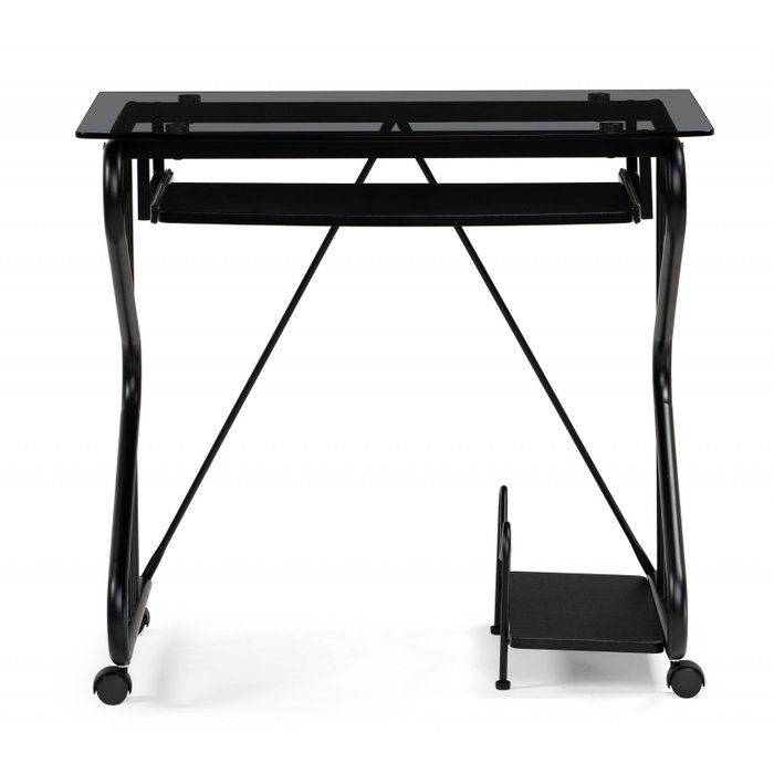 Компьютерный стол Gera черного цвета - купить Письменные столы по цене 11900.0