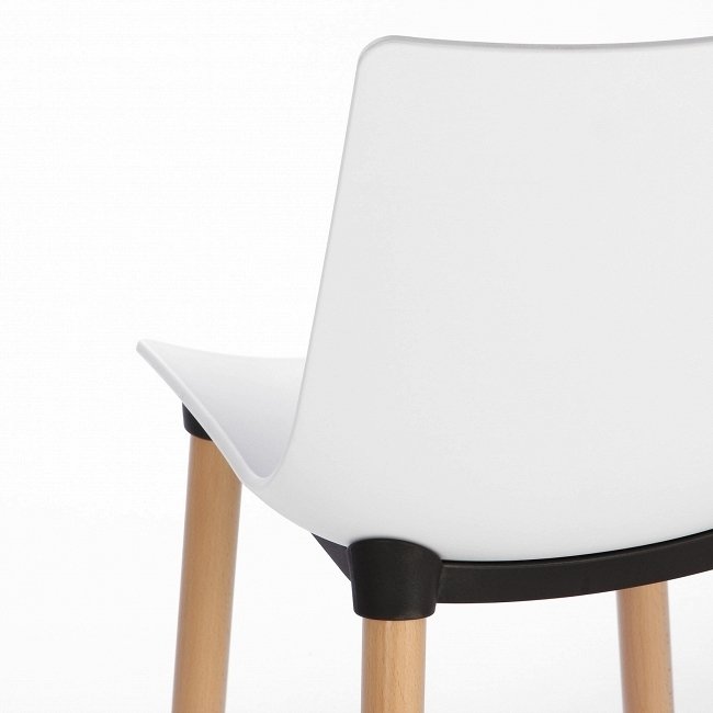 Стул Hal белого цвета - купить Обеденные стулья по цене 9991.0
