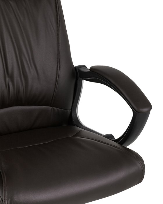 Офисное кресло Top Chairs Tower темно-коричневого цвета - купить Офисные кресла по цене 12990.0
