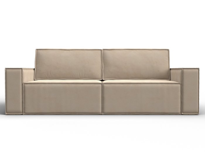 Диван-кровать Куба бежевого цвета - купить Прямые диваны по цене 71990