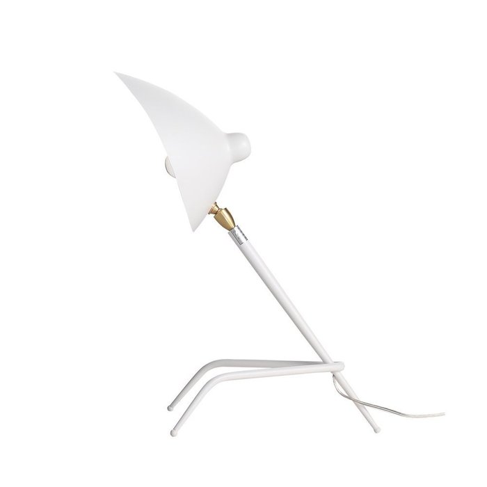 Настольная лампа Spruzzo белого цвета - купить Настольные лампы по цене 10560.0