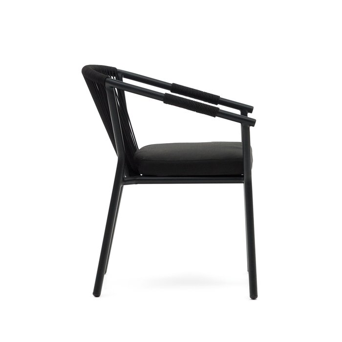 Садовый стул Xelida черного цвета - лучшие Садовые стулья в INMYROOM