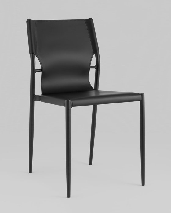 Стул обеденный West черного цвета - купить Обеденные стулья по цене 12990.0