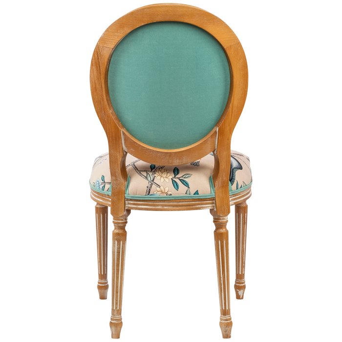 Стул Императорский павлин бежевого цвета - лучшие Обеденные стулья в INMYROOM