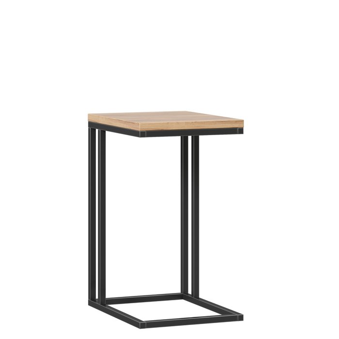 Кофейный столик Техно со столешницей коричневого цвета - купить Журнальные столики по цене 6799.0