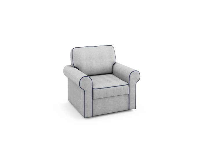 Кресло Tulon светло-серого цвета - лучшие Интерьерные кресла в INMYROOM