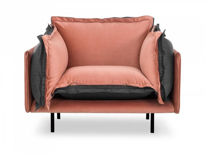 Кресло Barcelona оранжевого цвета - купить Интерьерные кресла по цене 49985.0