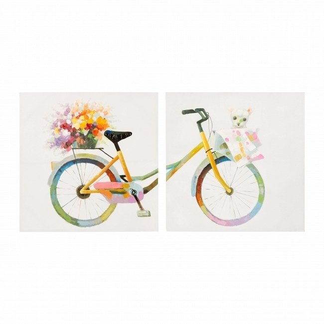 Набор из двух картина Bike 
