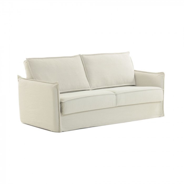 Диван-кровать Samsa с полиуретановым матрасом  белого цвета - купить Прямые диваны по цене 188990.0