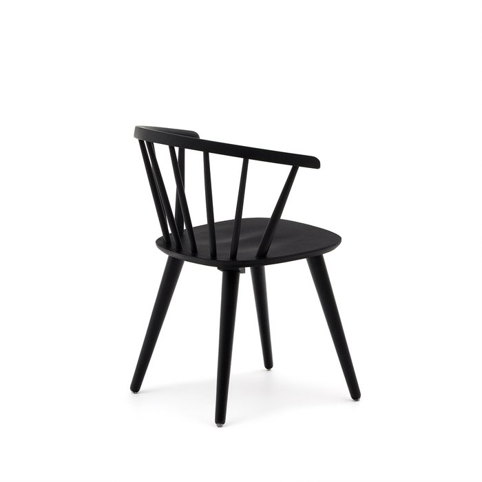Стул деревянный черный KRISE  - лучшие Обеденные стулья в INMYROOM