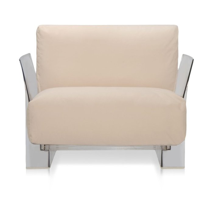 Кресло Pop светло-коричневого цвета - купить Интерьерные кресла по цене 235554.0