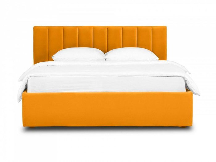 Кровать Queen Sofia 160х200 Lux желтого цвета с подъемным механизмом - купить Кровати для спальни по цене 76560.0