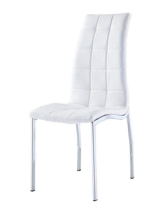 Обеденный стул с белым сидением