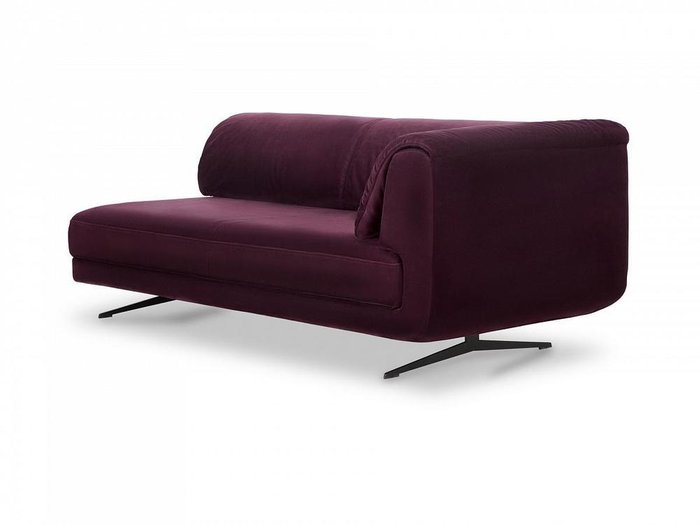 Диван Marsala фиолетового цвета - лучшие Прямые диваны в INMYROOM
