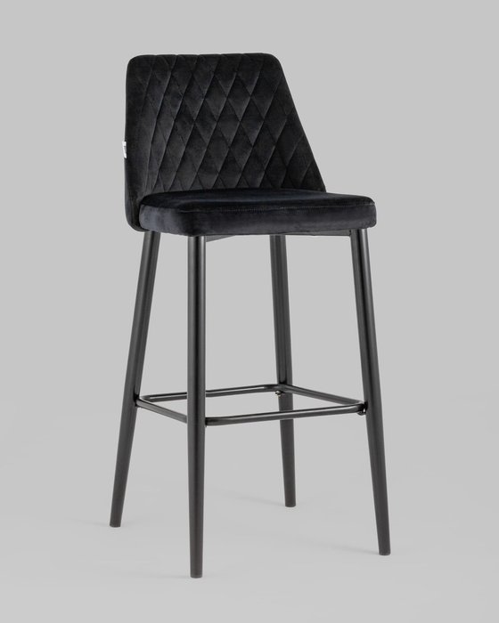 Стул барный Диего черного цвета - купить Барные стулья по цене 4890.0
