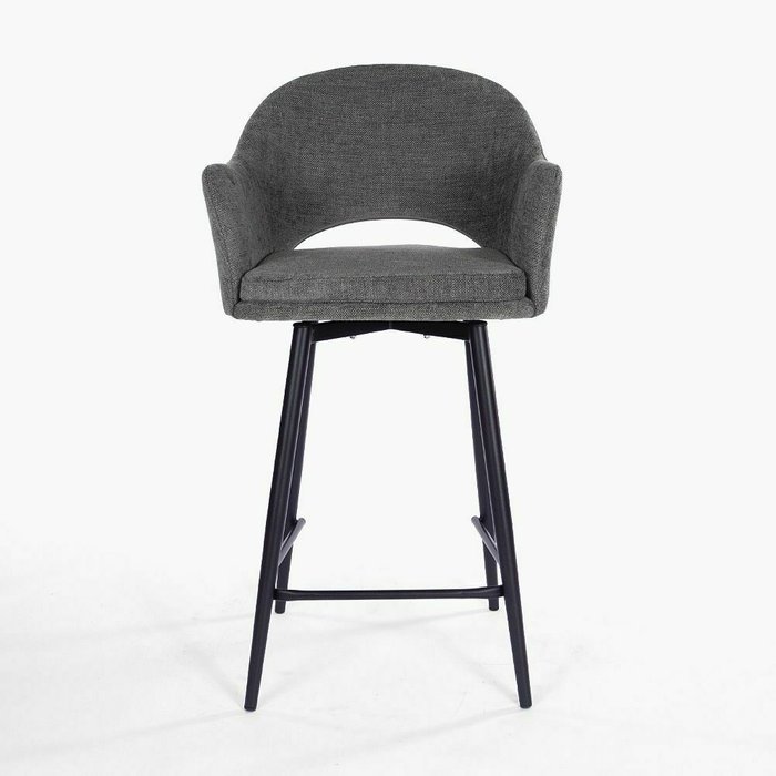Стул барный Магриб темно-серого цвета - купить Барные стулья по цене 15100.0
