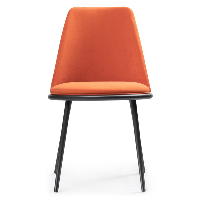 Стул Алдис оранжевого цвета - купить Обеденные стулья по цене 6250.0