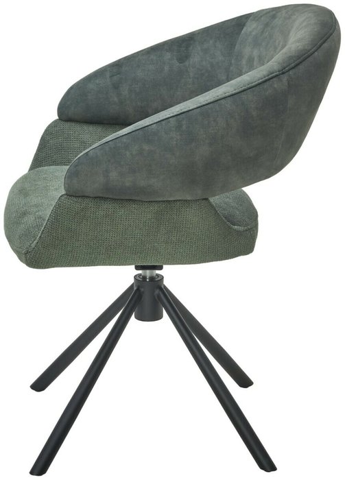 Стул Ember вращающийся зеленого цвета - купить Обеденные стулья по цене 16000.0