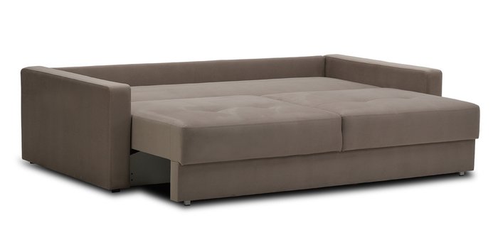 Прямой диван-кровать Сити  бежевого цвета - купить Прямые диваны по цене 32300.0