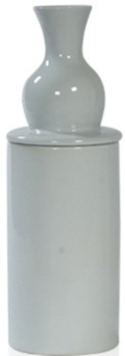 Ваза настольная Container Ceramic milk white 