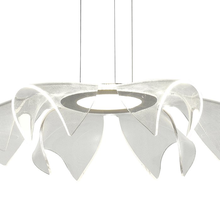 Светильник подвесной ST-Luce Никель/Прозрачный LED 1*20W 4000K FAIRY - лучшие Подвесные светильники в INMYROOM