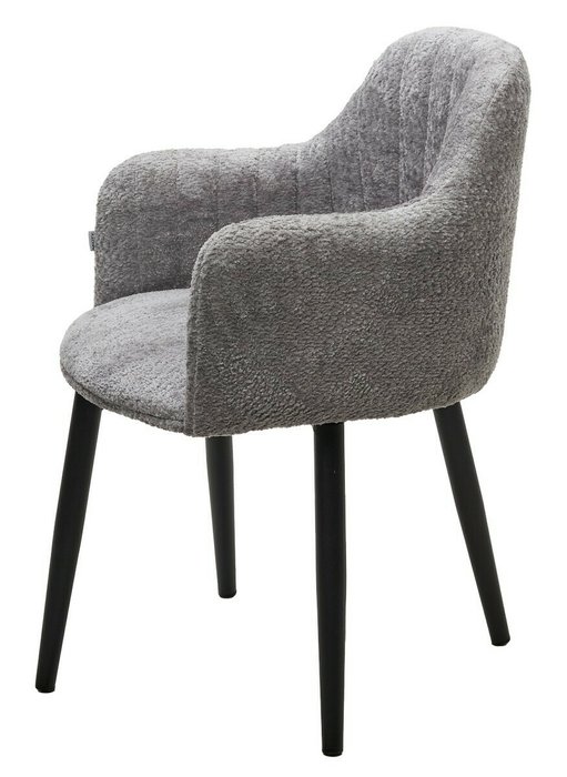 Стул поворотный Манго Данс серого цвета - купить Обеденные стулья по цене 10650.0