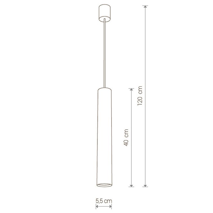 Подвесной светильник Eye 8800 (металл, цвет медь) - купить Подвесные светильники по цене 17450.0