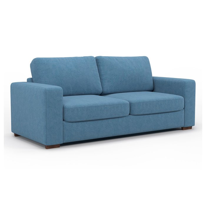  Диван-кровать Morti SFR синего цвета - купить Прямые диваны по цене 90500.0