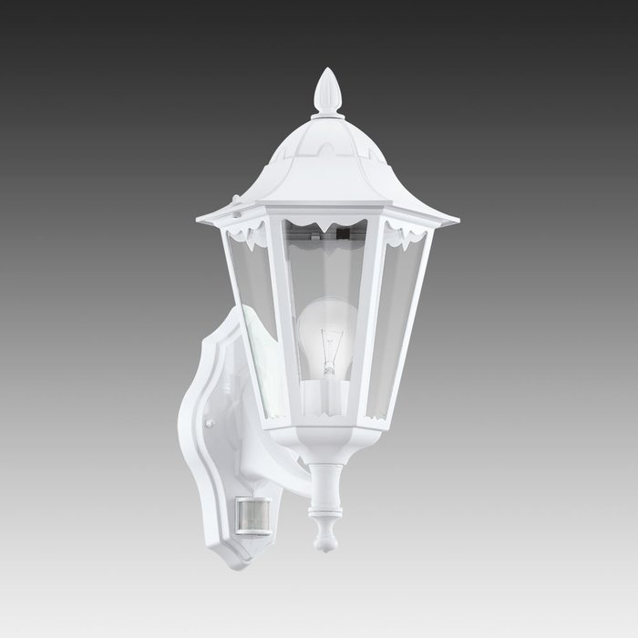 Уличный настенный светильник Navedo белого цвета - купить Настенные уличные светильники по цене 12090.0