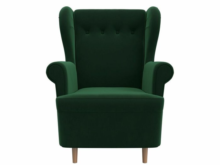 Кресло Торин зеленого цвета - купить Интерьерные кресла по цене 26999.0