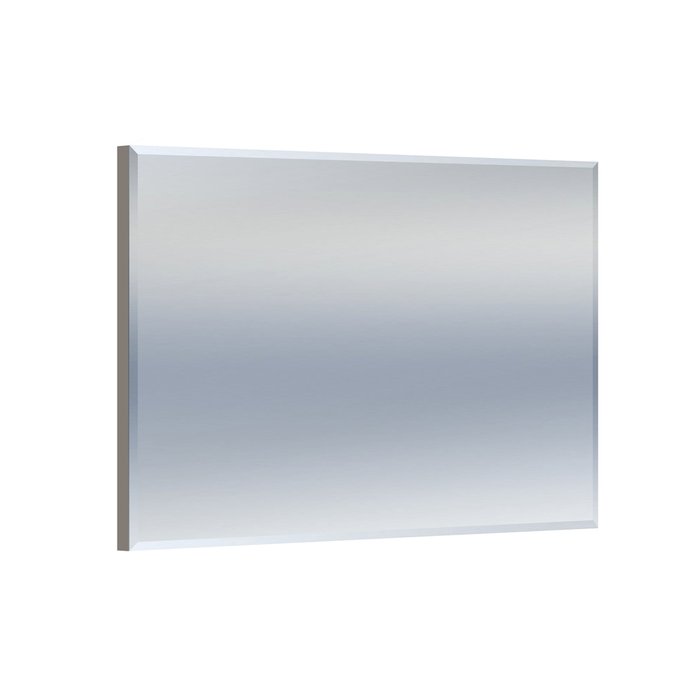 Настенное зеркало Капри-2 60х80 с основанием серого цвета