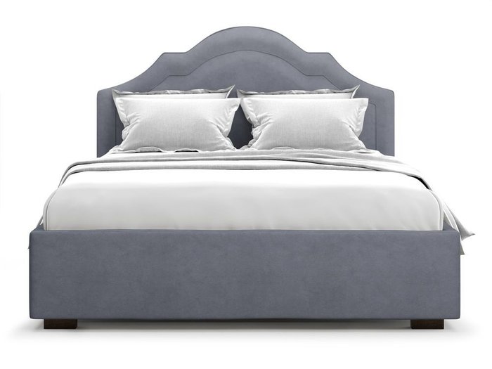 Кровать с подъемным механизмом Madzore 180х200 серого цвета - купить Кровати для спальни по цене 47000.0