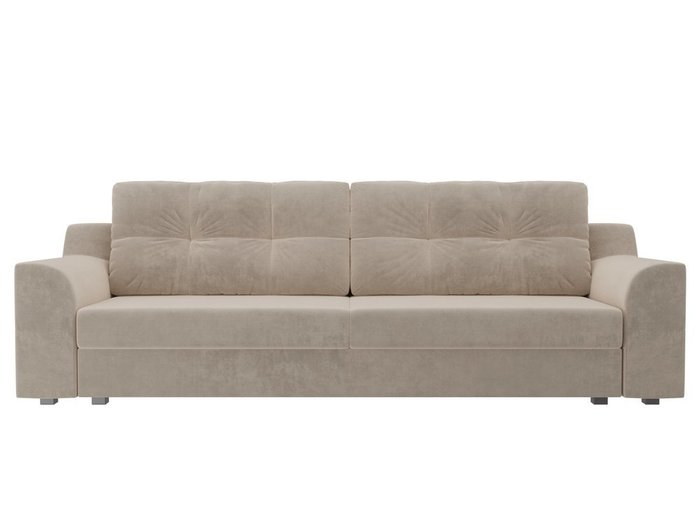 Прямой диван-кровать Сансара бежевого цвета - купить Прямые диваны по цене 42990.0