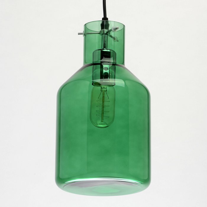 Подвесной светильник Кьянти зеленого цвета - лучшие Подвесные светильники в INMYROOM