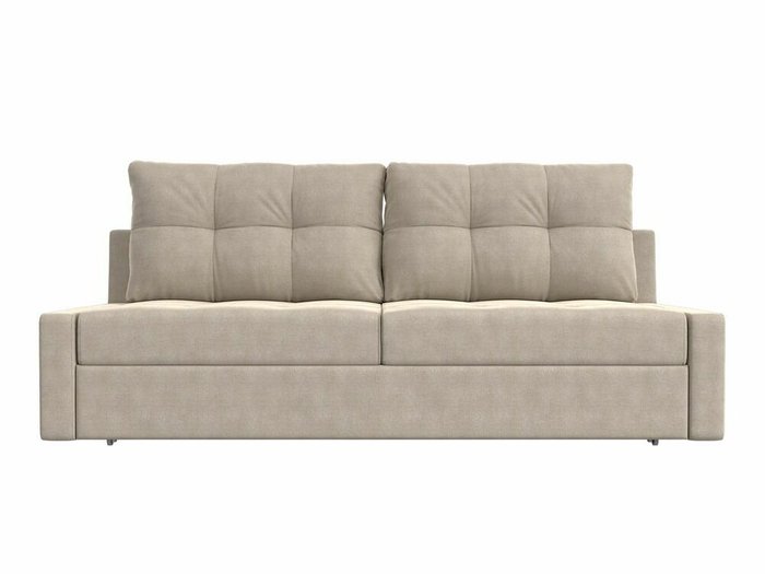 Прямой диван-кровать Мартин бежевого цвета - купить Прямые диваны по цене 40999.0
