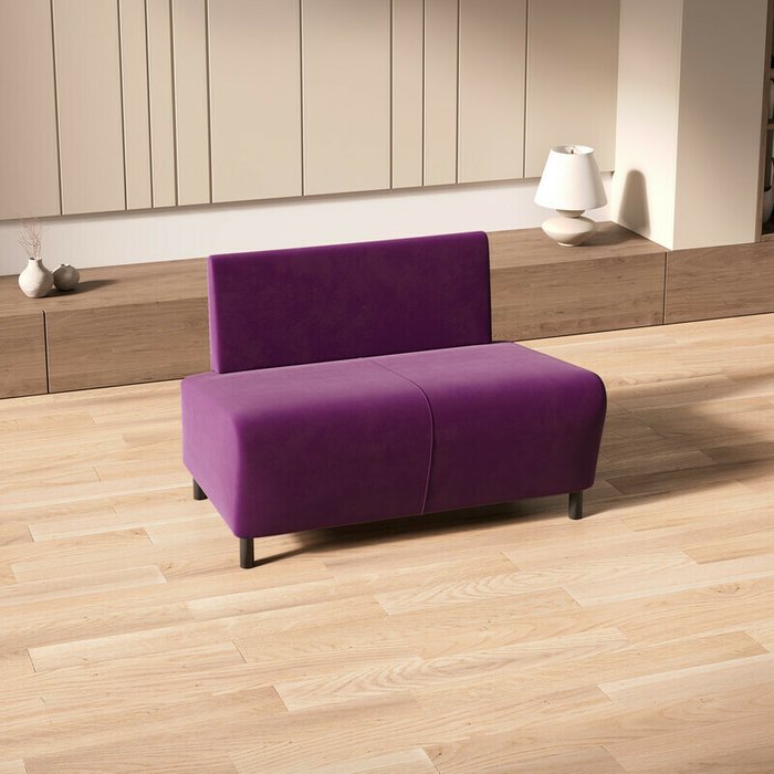 Диван Twin фиолетового цвета - лучшие Прямые диваны в INMYROOM