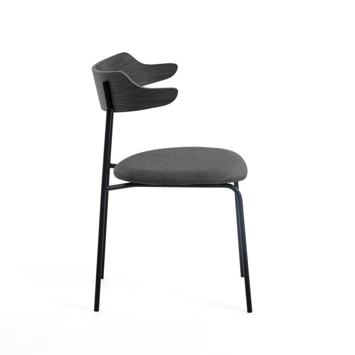 Стул Olympia  с обивкой темно-серого цвета - купить Обеденные стулья по цене 25990.0