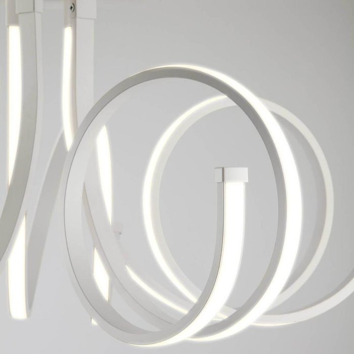 Потолочный светодиодный светильник 90042/5 белый - лучшие Потолочные люстры в INMYROOM