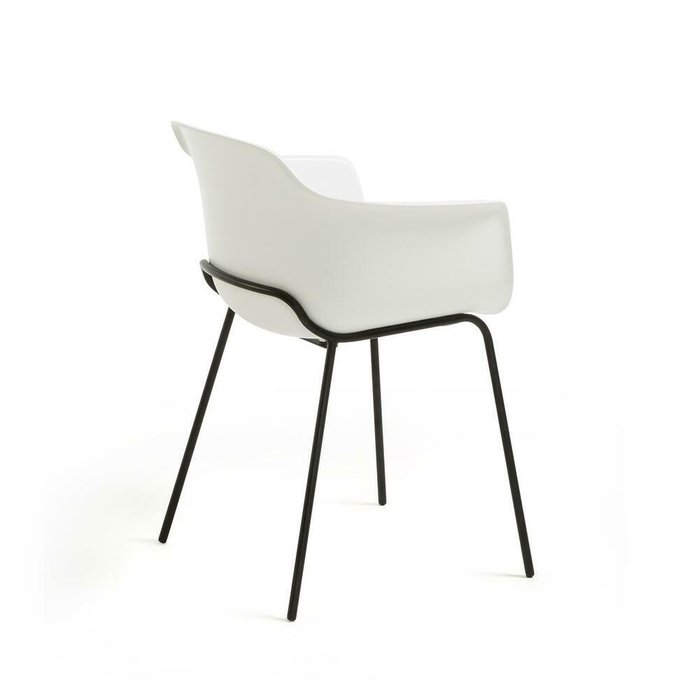 Стул Khasumi из высококачественного пластика белого цвета - лучшие Обеденные стулья в INMYROOM