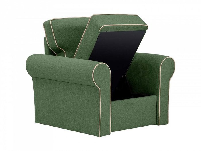 Кресло Murom зеленого цвета - лучшие Интерьерные кресла в INMYROOM