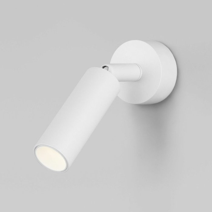 Светодиодный светильник 20133/1 LED белый Pin - купить Накладные споты по цене 2290.0