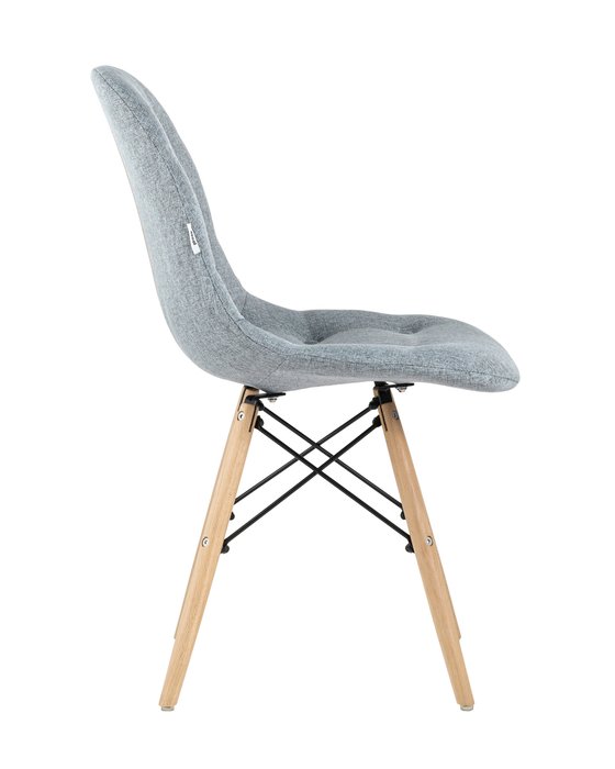 Стул Soft серо-голубого цвета - лучшие Обеденные стулья в INMYROOM