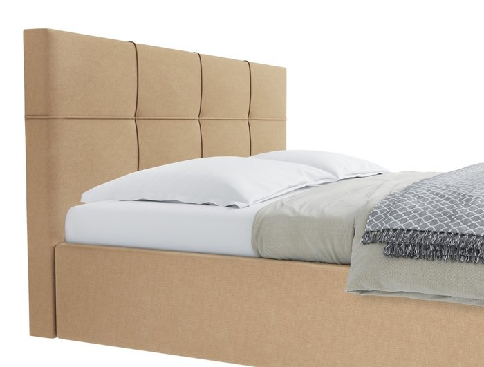 Кровать Belart 120х200 бежевого цвета с подъемным механизмом - купить Кровати для спальни по цене 27512.0