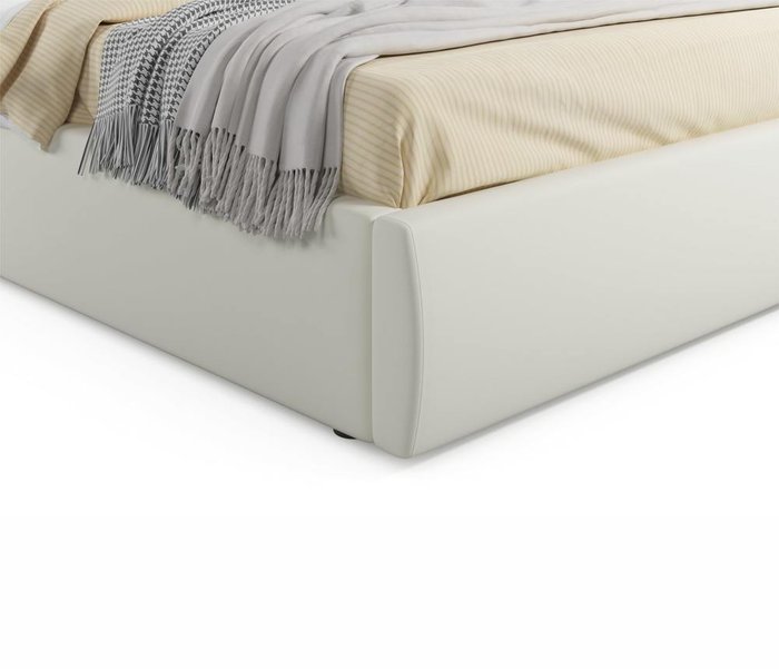 Кровать Verona 140х200 с ортопедическим основанием светло-бежевого цвета - лучшие Кровати для спальни в INMYROOM